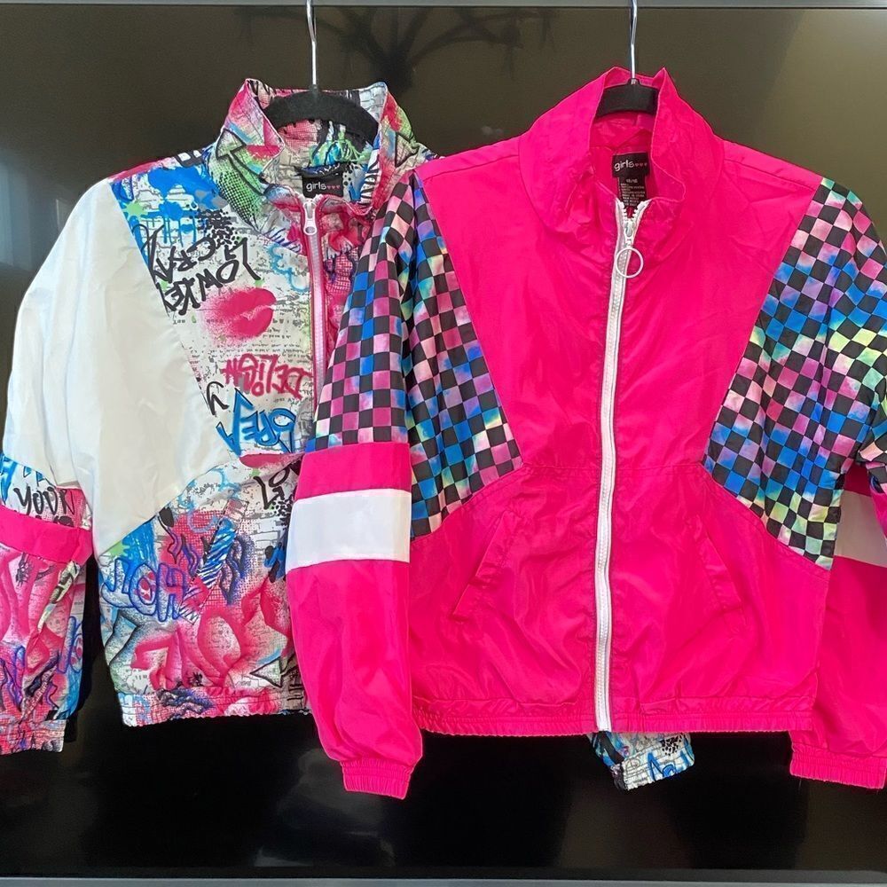 NWT Bundle Of Two Windbreakers For Girls, Size 14-16